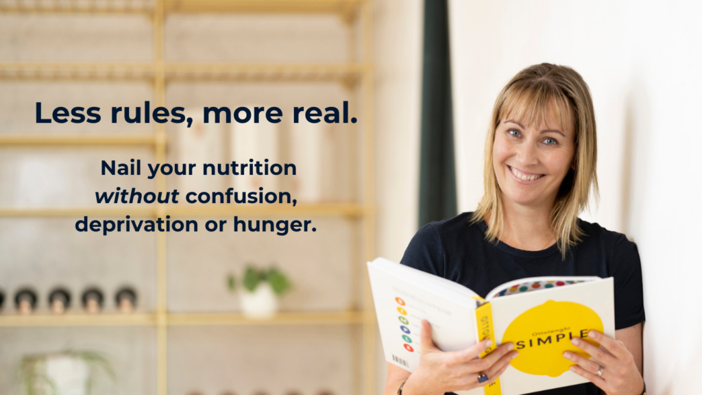 Sarah Percy from Eat Nutrition will help support your wellbeing as a registered dietitian using evidence-based support.